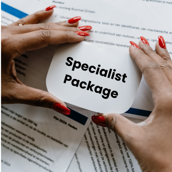 Specialist Resume Package